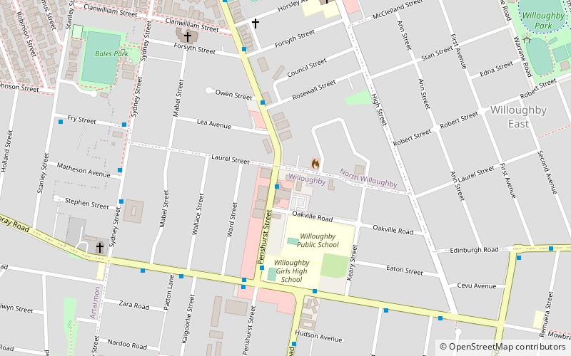Laurelbank location map