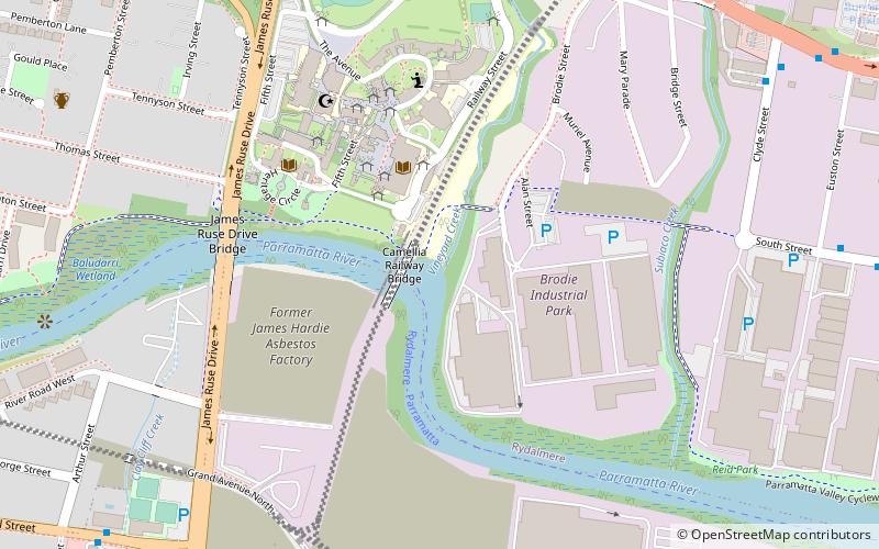 Vineyard Creek location map