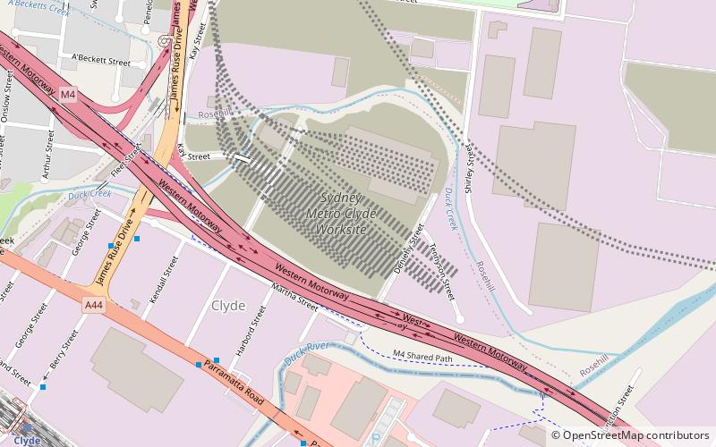 valvoline raceway sydney location map