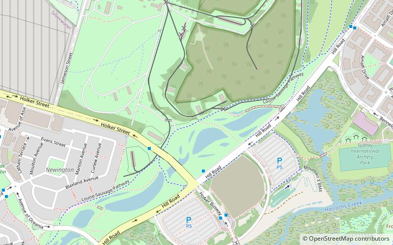 louise sauvage pathway sydney location map