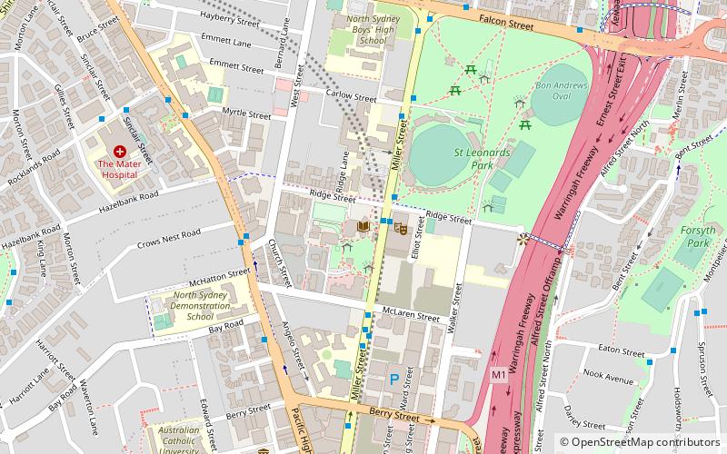 Stanton Library location map