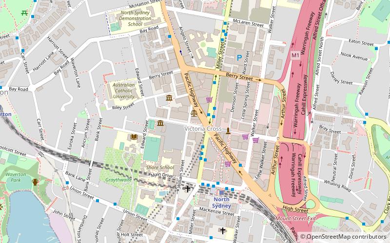 North Sydney Post Office location map