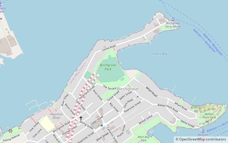 Birchgrove Park location map