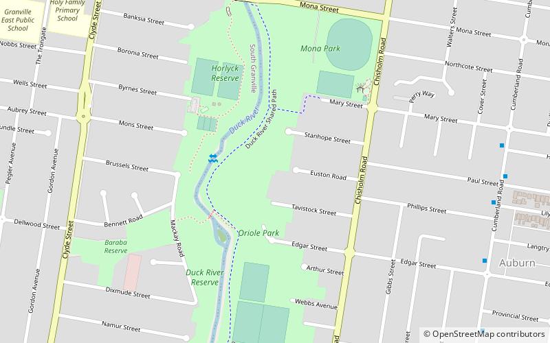 oriole park sydney location map
