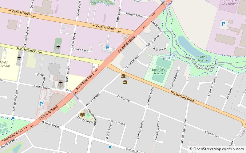 fairfield city museum gallery sydney location map