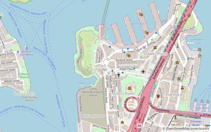 6-8 Argyle Place location map