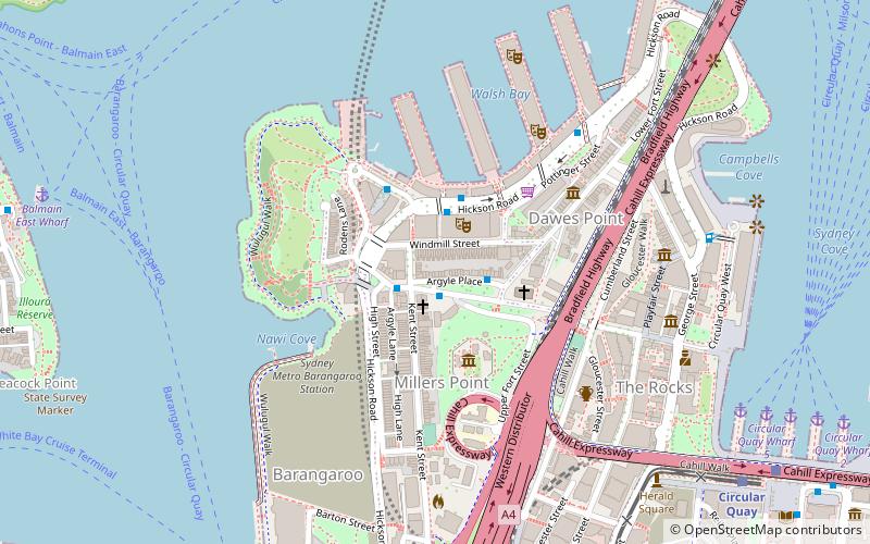 22-32 Argyle Place location map