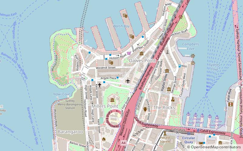 62-64 Argyle Place location map