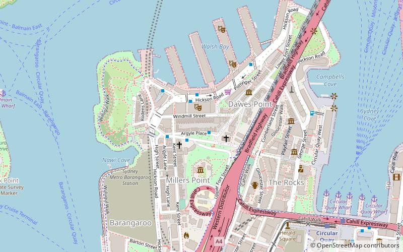 40-44 Argyle Place location map