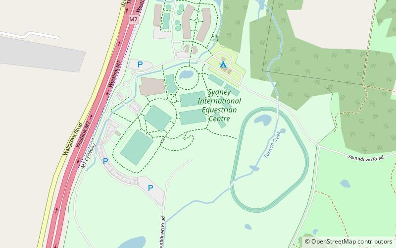 Sydney International Equestrian Centre location map