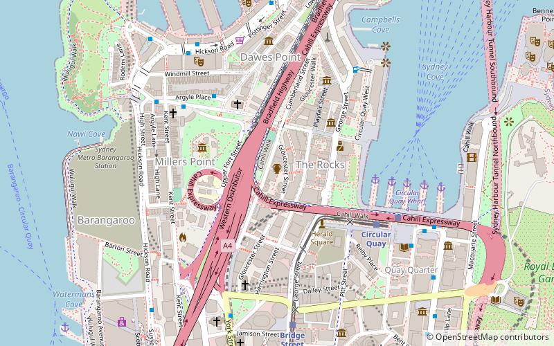 the big dig sydney location map