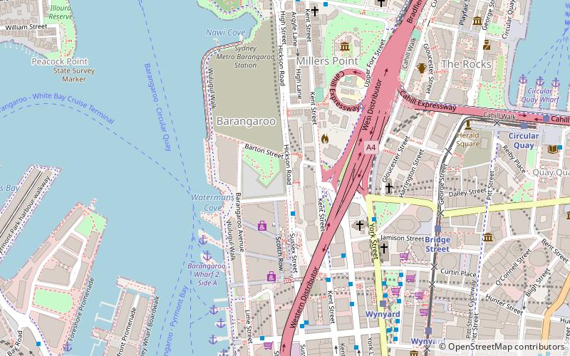 Richmond Villa location map
