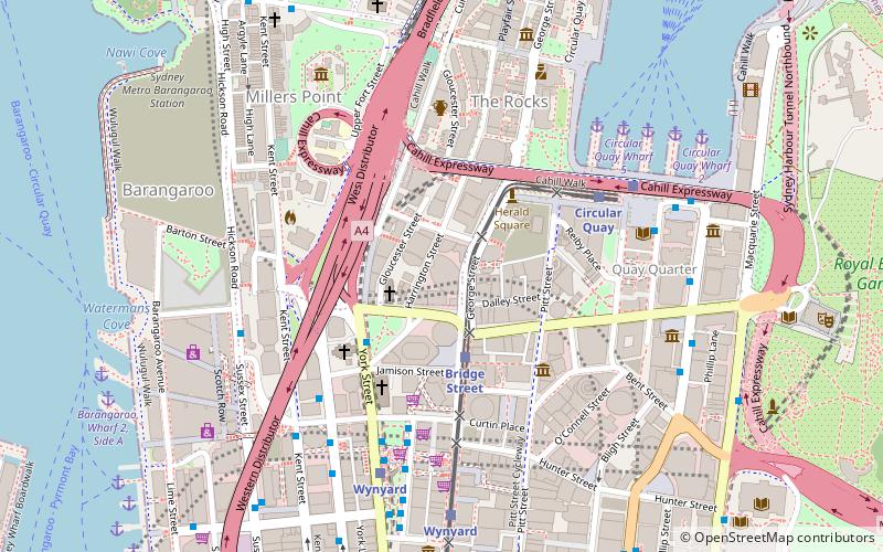 Grosvenor Place location map