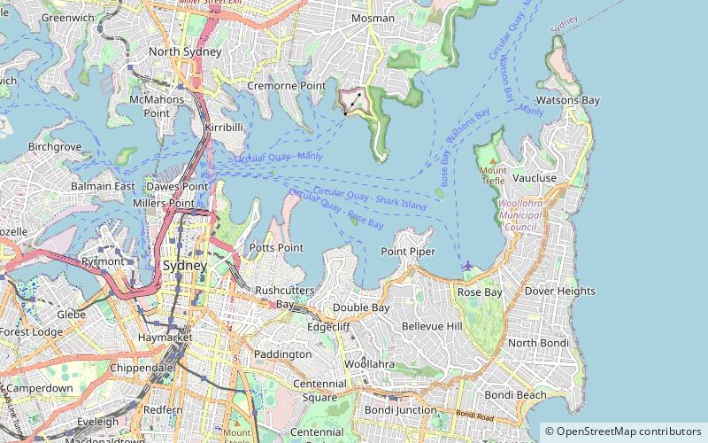 Clark Island location map