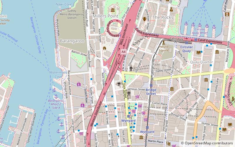 York Street location map