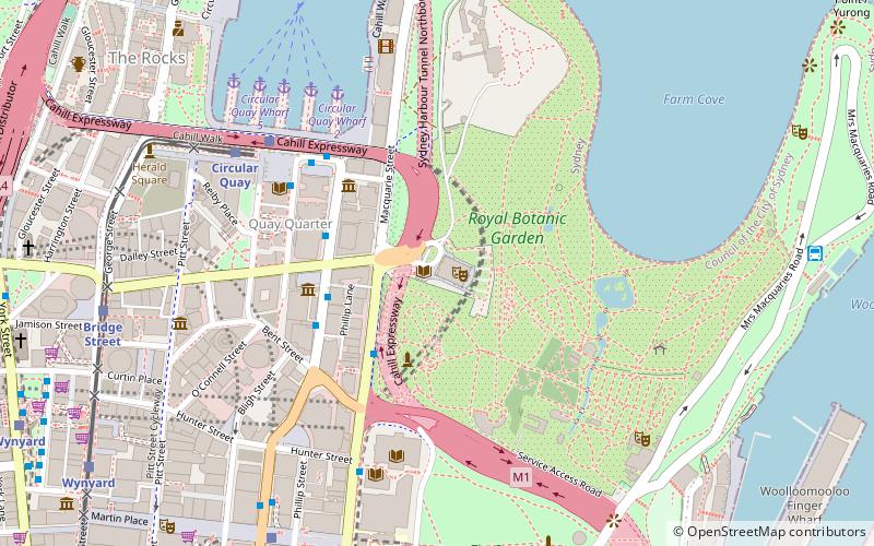 Sydney Conservatorium of Music location map