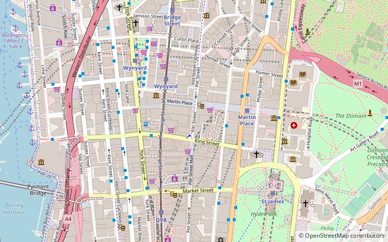 Rowe Street location map
