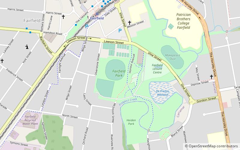 Fairfield Park location map