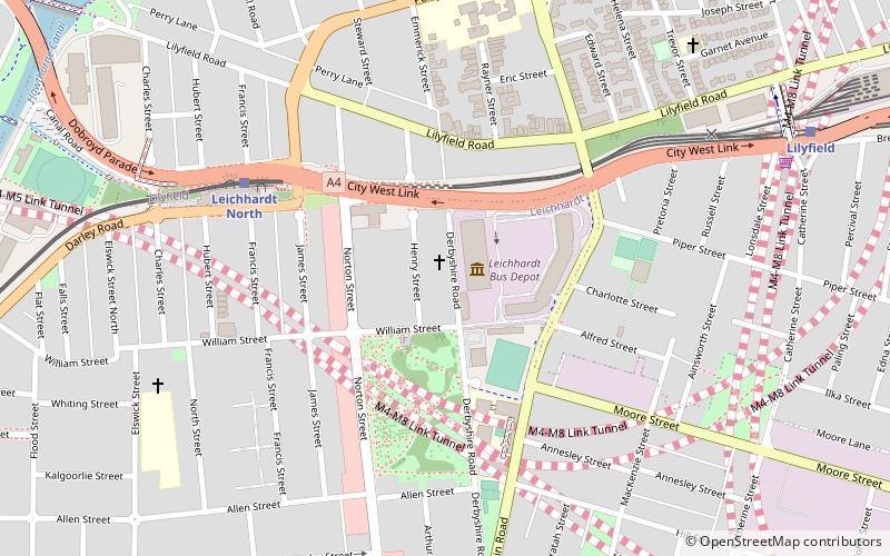 Sydney Bus Museum location map