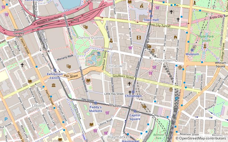 Sydney Trades Hall location map