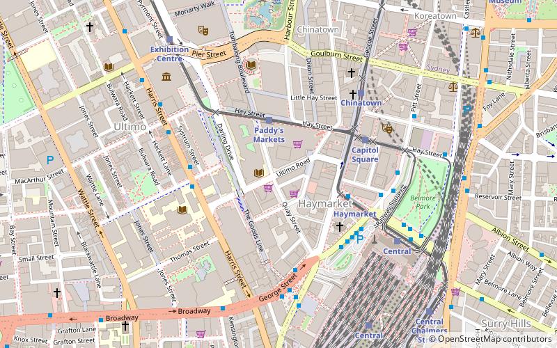 UTS Library location map