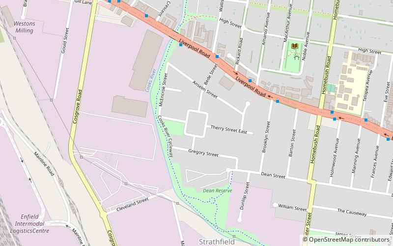 St Anne's Roman Catholic Church location map