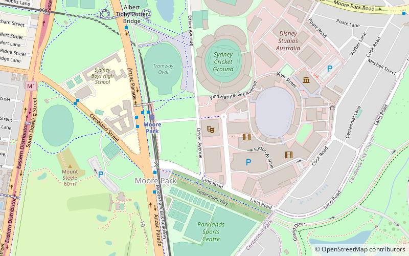 Hordern Pavilion location map