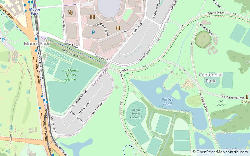 busbys bore sydney location map