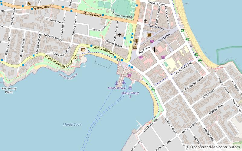 Manly Ferry Terminal location map