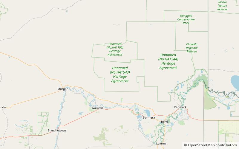 taylorville station riverland biosphere reserve location map