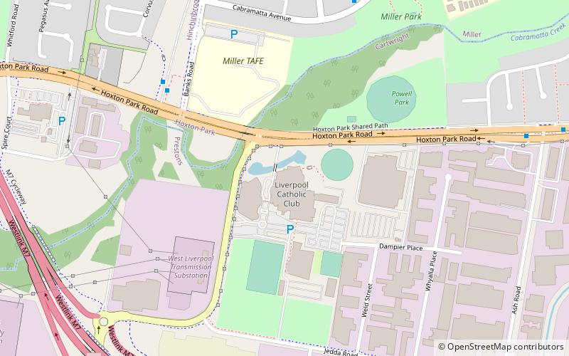 liverpool catholic club location map