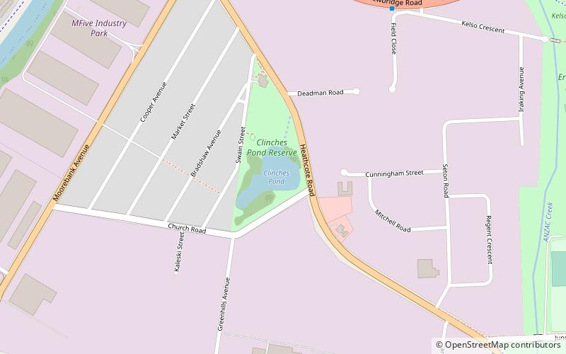 clinches pond sydney location map