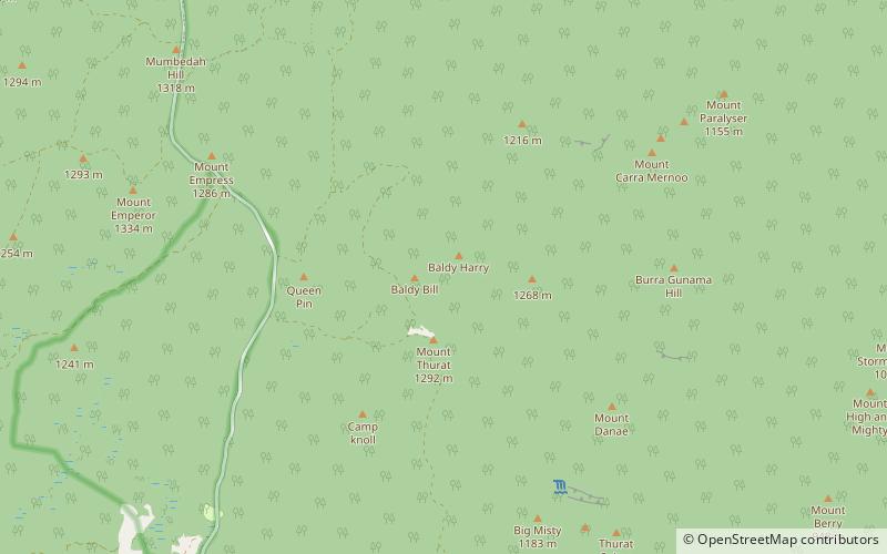 Kanangra Falls location map