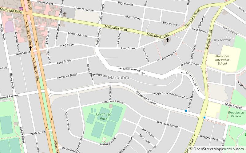 Maroubra Junction location map