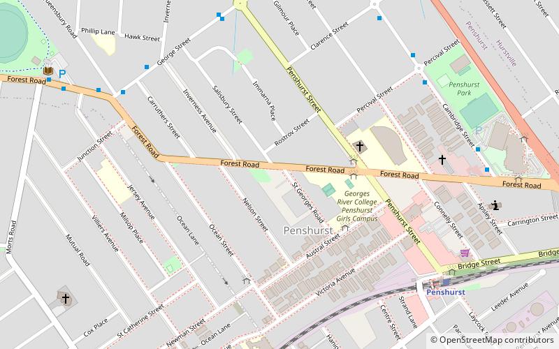 penshurst mosque sydney location map