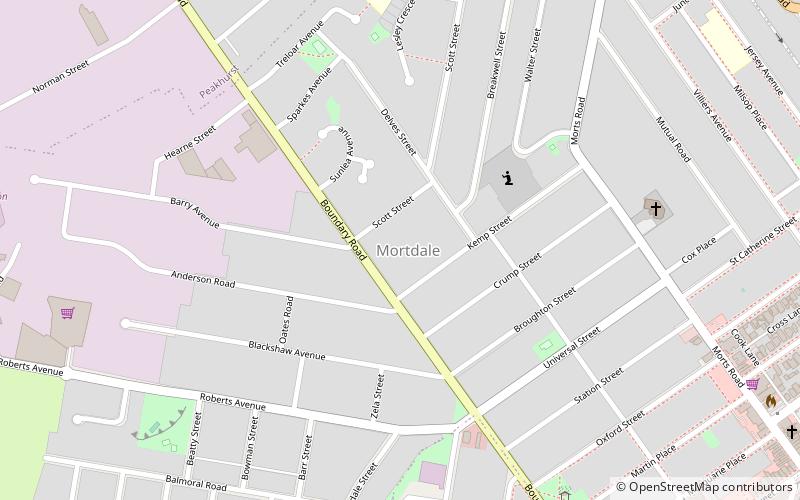 Mortdale Heights location map