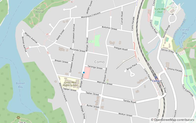 como west sidney location map