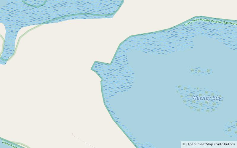 Rezerwat Przyrody Towra Point location map