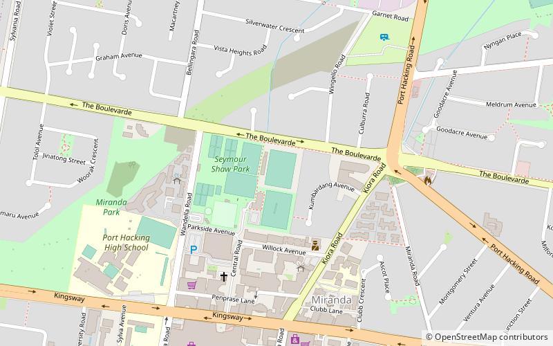 seymour shaw park sydney location map