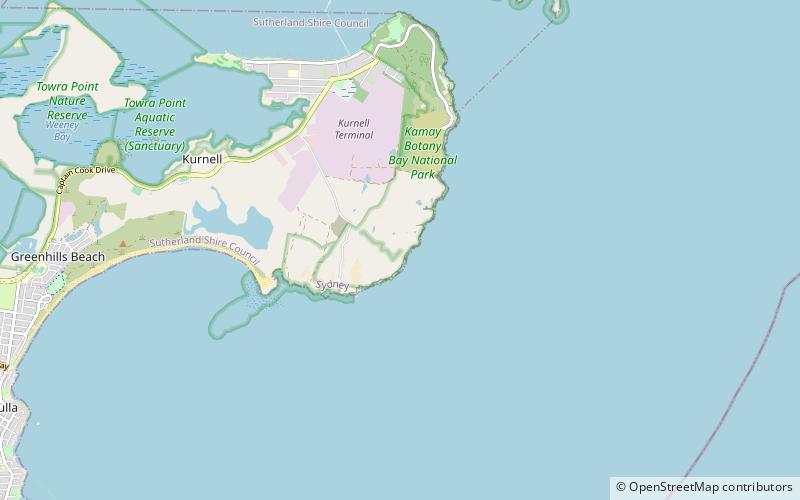 Cape Baily Light location map