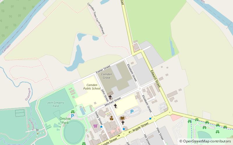 nant gwylan and garden location map