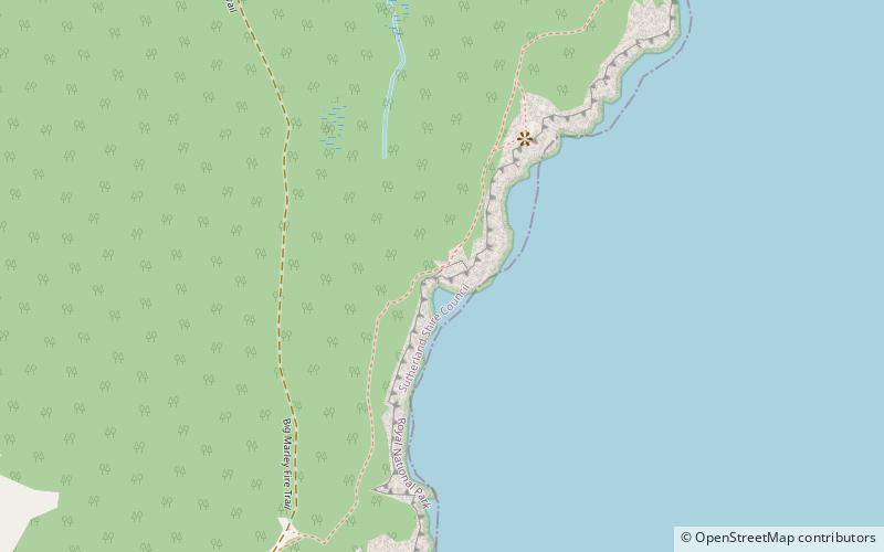 Wedding Cake Rock location map