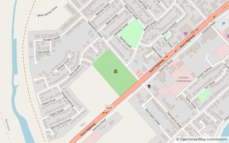 Olivewood Historic Homestead location map