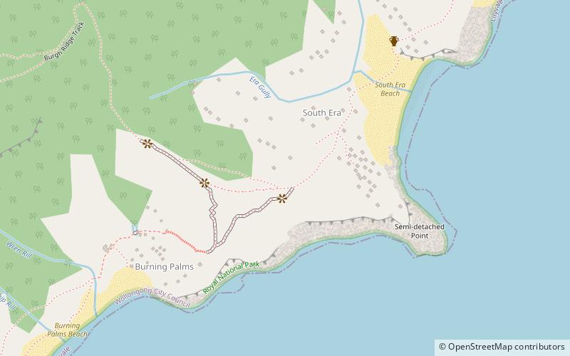 Burning Palms location map