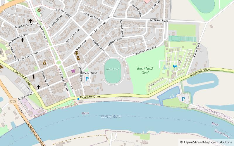 Berri Oval location map