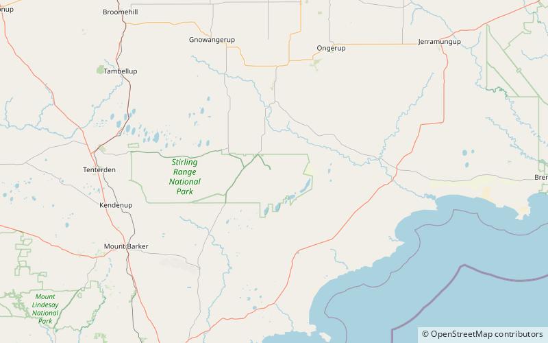 Bluff Knoll location map