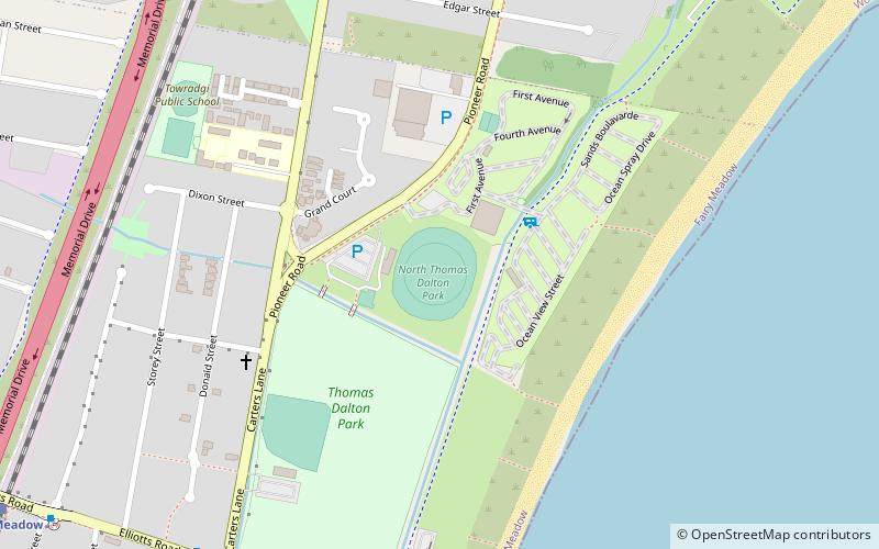 north dalton park wollongong location map