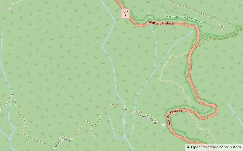 Macquarie Pass location map