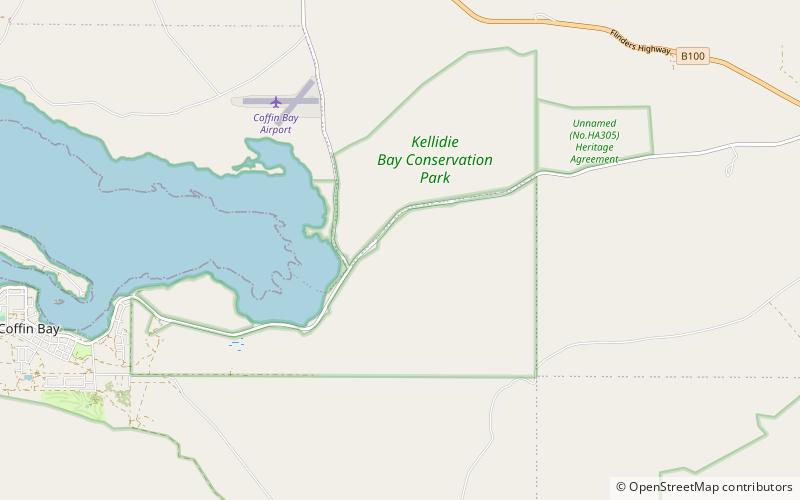 Kellidie Bay Conservation Park location map