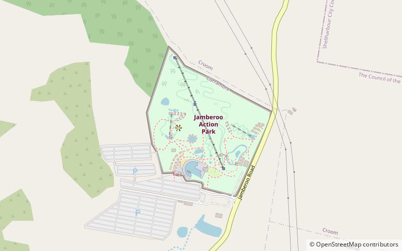 Jamberoo Action Park location map